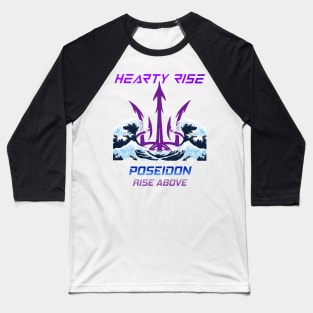 Hearty Rise Poseidon Without Squid Hunters Logos Baseball T-Shirt